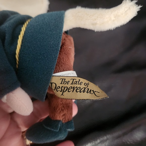 Despereaux plush toy from the movie The Tale of Despereaux. Disney stuffie - Picture 4 of 4